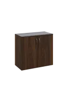 N 2 - 8D kancelářská skříň, 2-dveřová, 750x800x600, ořech královský